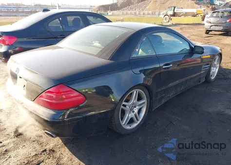 2003 Mercedes-Benz Sl 500 z USA, uszkodzony, nr VIN WDBSK75F73F043193